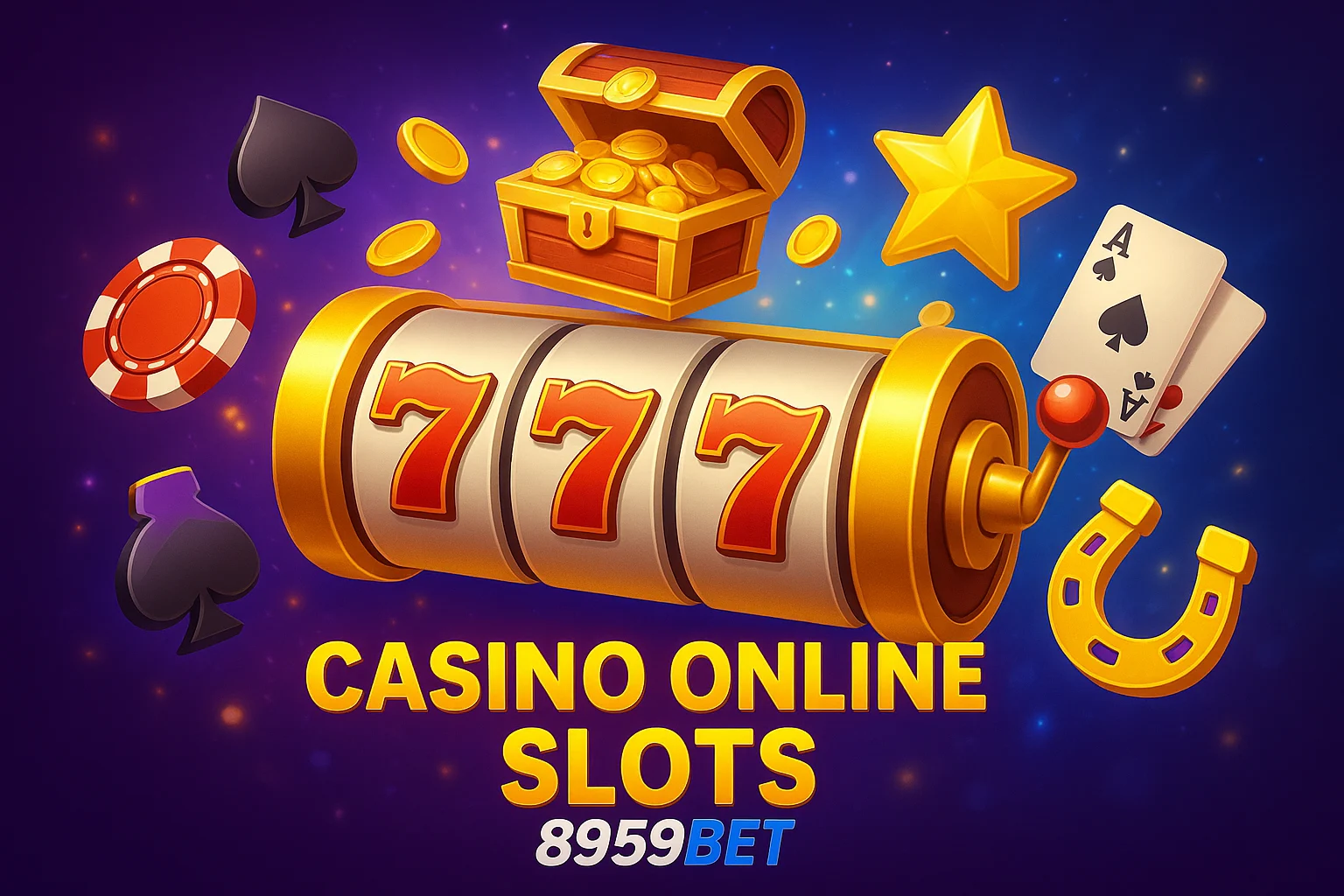 Explore o mundo das slot machines no 8959BET Casino